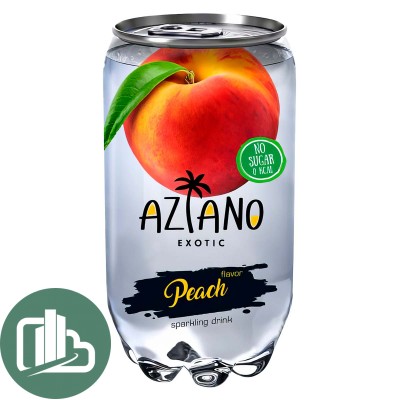 Газ.нап. Aziano Peach 350 мл. 1/12