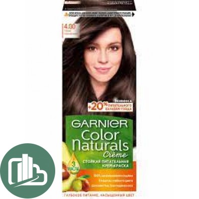 Шампунь Garnier Сolor Naturals Тёмный Каштан 40гр 1/12
