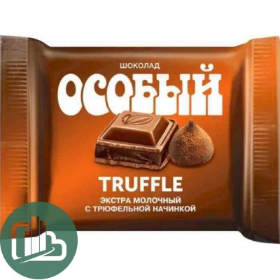 Шоколадная плитка 82гр Особый Трюфель 1/15