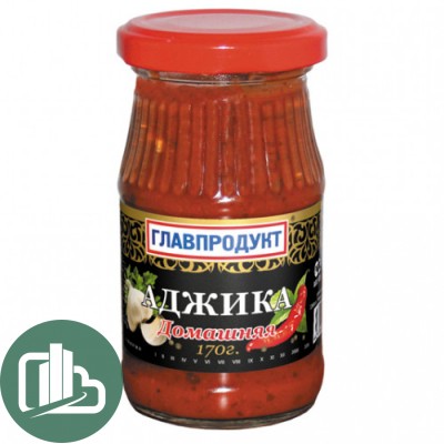 ГЛАВПРОДУКТ  Аджика домашная 170гр 1/12