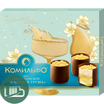 Комильфо Конфеты Груша 232 гр 1/5