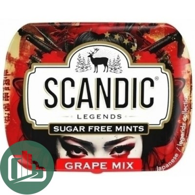 SCANDIC 14гр Виноградный Микс 1/18