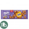 Милка Шоколадная плитка Luflee карамель 250г 1/10 