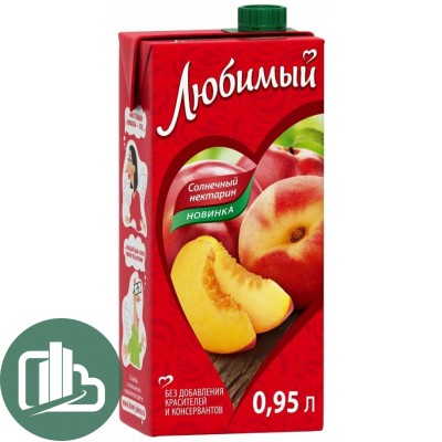 Любимый сад 0,95л Персик 1/12