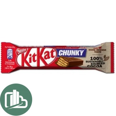 Кит - Кат 40гр CHUNKY батончик в Молочном шоколаде 1/36