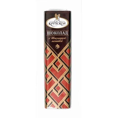Крупской шоколад 50гр шок. начинкой 1/20