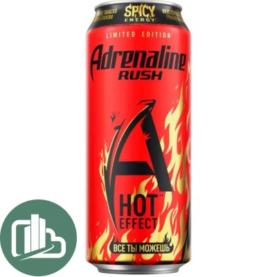 Адреналин Раш 0,449л Hot Spicy 1/12