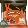 Яшкино Кириешки ржан 60гр+25мл Шашлык+кетчуп 1/30