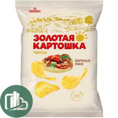 Русская картошка 85гр Золотая Картошка 1/24 Раки