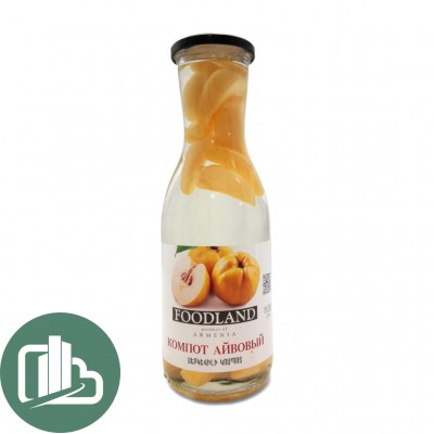 FOODLAND Компот Грушевый 1100мл 1/6