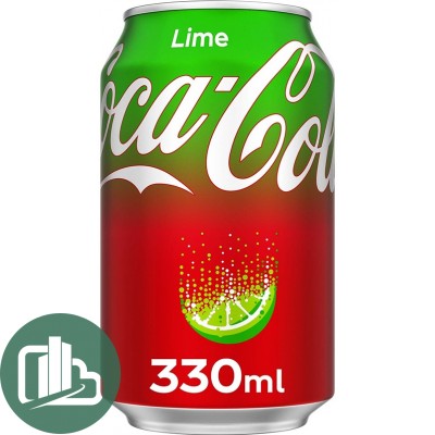 Кока-Кола ИМПОРТ Лайм 0,33л 1/24 Великобритания