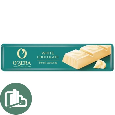Яшкино Шоколад молочный OZera Белый 45гр 1/30