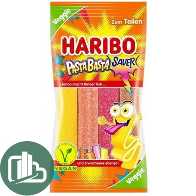 Мармелад ХАРИБО 160гр Veggie Pasta Basta Sauer 1/18