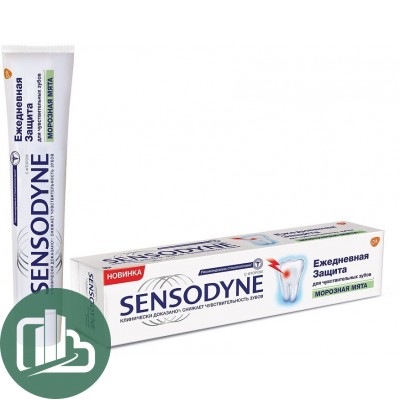 Зубная паста Sensodyne морозная мята