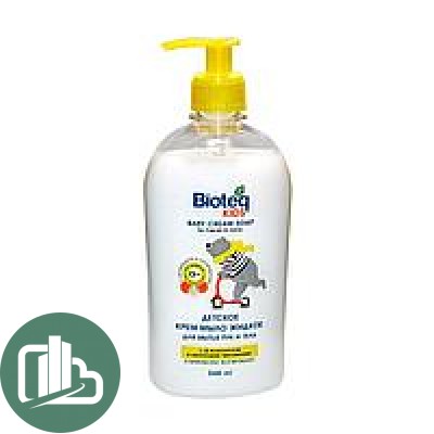 Bioteq kids детское крем мыло жидкое 500мл 1/6