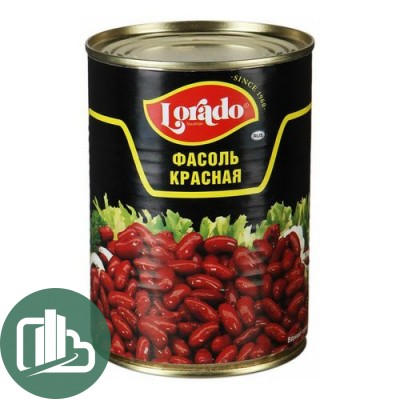 Фасоль красная крупная Лорадо 400гр