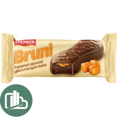 АРТ Кекс 40гр BRUNI Карамель 1/39