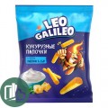Снеки кукурузные Leo Galileo 45г 1/24 сметана и сыр (РСК800)