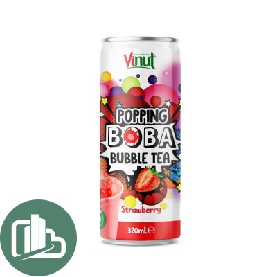 Напиток Vinut Tea бабл клубника 0,32л 1/6 (4)