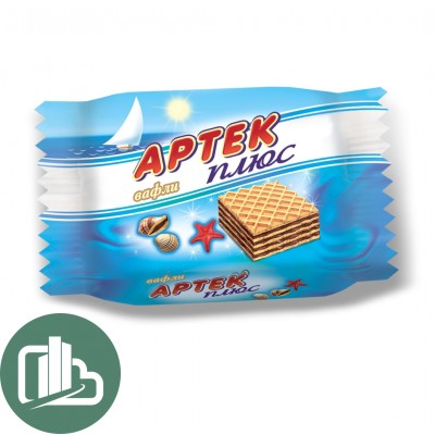 Вафли Артек Плюс 18гр 1/70