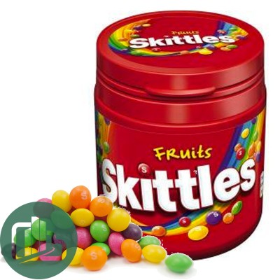Скитлс Fruits Dose 125 г. 1/6 Фруктовая доза (банка)