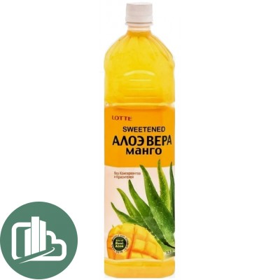 Алоэ Вера  1,5л Манго 1/6 Пэт