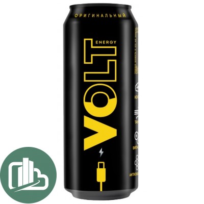 Энер. напиток VOLT ENERGY оригинал 0,45л ж/б 1/24
