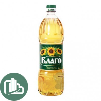 Масло Благо 1л 1/15