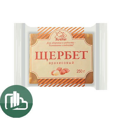 Тимоша Щербет 250гр Арахисовый 1/16