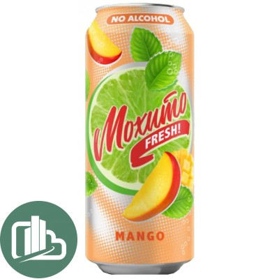 Мохито FRESH 0,45л Манго 1/12