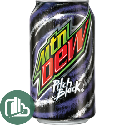 Маунтин Дью ИМПОРТ Pitch Black  0.35 1/24 США