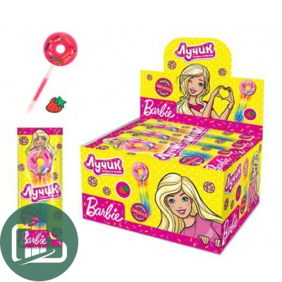 Лучик barbie карамель на палочки свет 10гр 1/30
