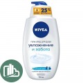 Nivea гель-уход для душа 750мл 1/6
