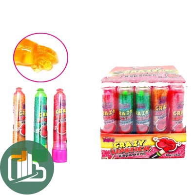 КАНДИ МАСТЕР Карамель 8гр Помада Crazy Lipstick 1/30 (20)