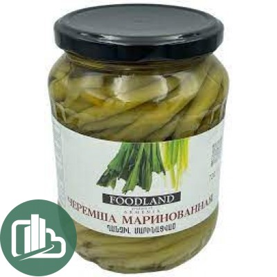 FOODLAND Черемша маринованная 720гр 1/6