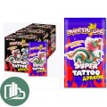 Холодок Шипучая карамель 1гр Взрывающаяся Электрошок Super tatto Дракон 1гр 1/36 (12) EC-041