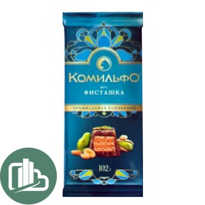 Комильфо Плитка 102гр Фисташка 1/13