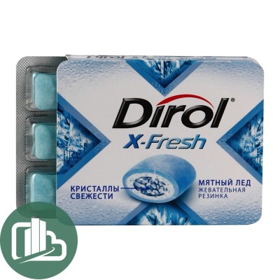 Дирол X-FRESH 192 гр Перечная мята 1/12