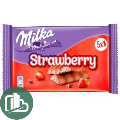 Милка батончик 182,5гр Клубника 1/13 ИМПОРТ