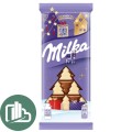 Милка 73гр Зима молочный с белым 1/23