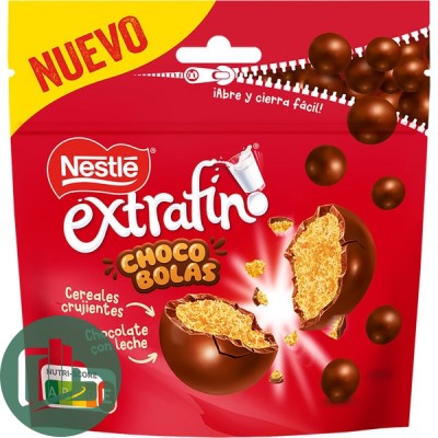 Шоколад Нестле Nestle Extrafino Шоколадные Шарики 140гр 1/15