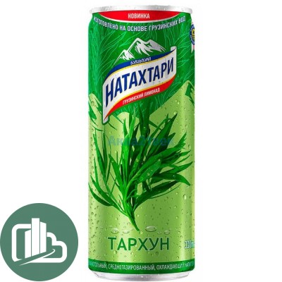 Натахтари лимонад 0,33л ж/б Тархун 1/12