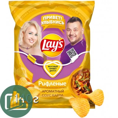 Лейс 140гр Соус Карри 1/19