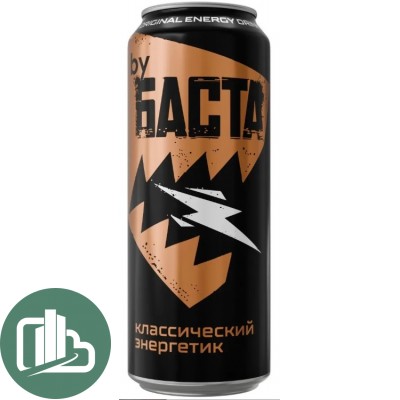 Энергетик БАСТА 0,45л 1/12 Классика