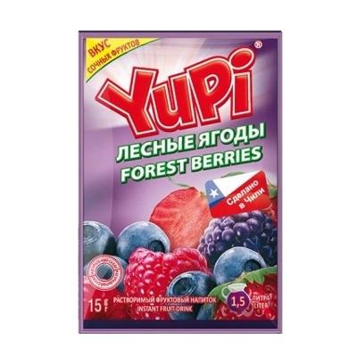 Напиток растворимый YUPI лесные ягоды 15г 1/24(6) 
