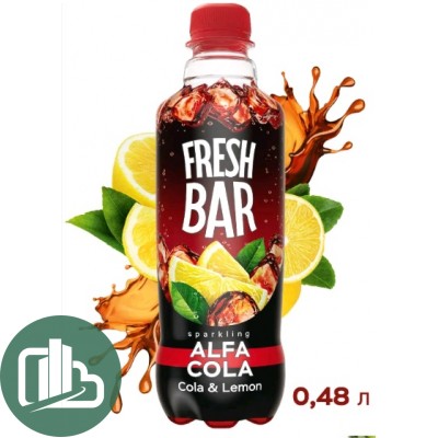 Fresh Bar Alffa 0,48л 1/12 Сола+Лимон