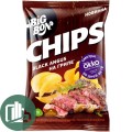 Чипсы BIGBON 75гр 1/24 Черный Ангус