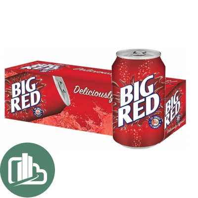 Напиток BIG RED 355мл 1/12 Импорт