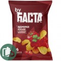 Чипсы БАСТА 120гр Аджика 1/10