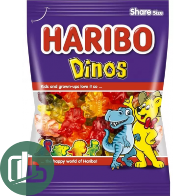 Мармелад ХАРИБО 100гр DINOS (Динозаврики) 1/30